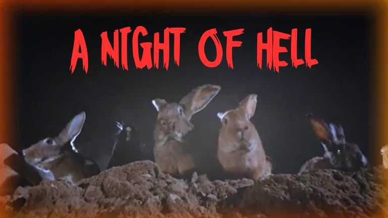 Streaming roulette movie reaction roundup featuring Night of the Lepus, Night of the Demons 1988, Night of the Ghouls 1959 on Pop the Channel