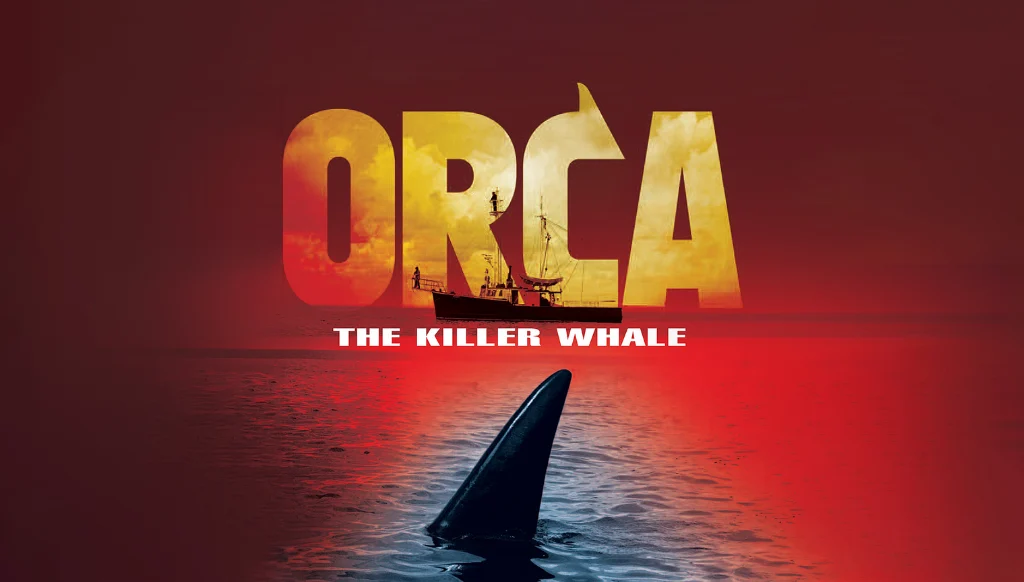 Streaming Roulette roundup review featuring original movie poster from Orca 1977 on Pop the Channel