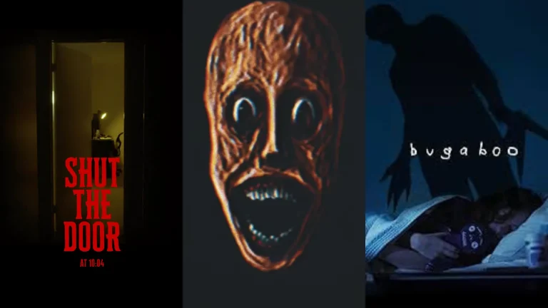 Cinematic Espresso: 3 YouTube Horror Creators Serving Up Pure Fire Shut the Door at 10:04, movie poster clean edit - Pop the Channel review