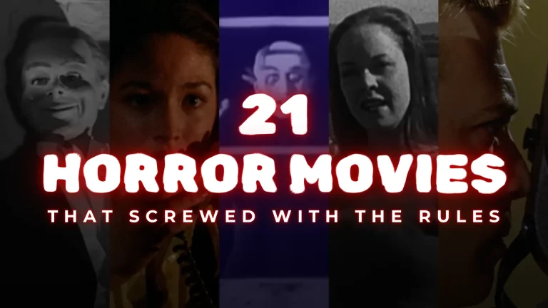 21 Horror Movies That Screwed With the Rules β and Changed the Genre 21 Horror Movies That Screwed with the Rules featuring Dead of Night (1945), Black Christmas, The Blair Witch Project, The Cabinet of Dr. Caligari, Peeping Tom on Pop the Channel