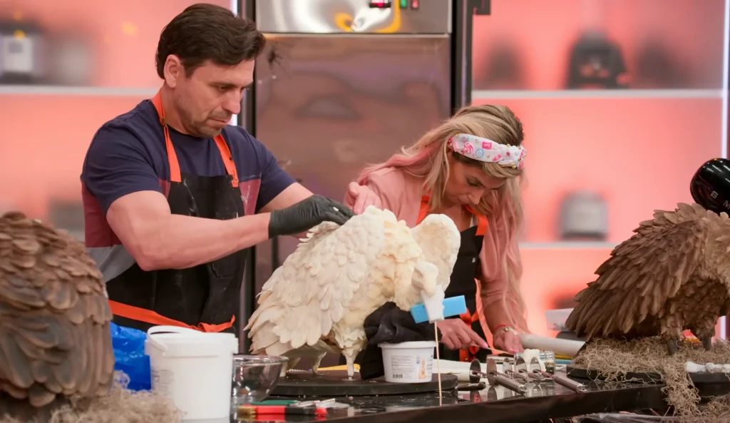 Is It Cake? Halloween Season 1 Review 2 Is It Cake Halloween Season 1 Review featuring Paul creating his vulture cake Pop the Channel