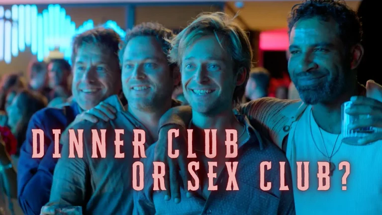 The Perfect Lie S1E1: "Karen" featuring the husbands on Pop the Channel