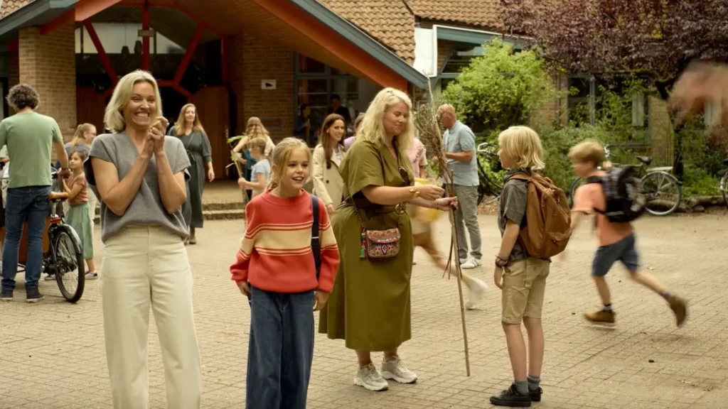 The Perfect Lie S1E1: "Karen" featuring Karen and Sofia at school on Pop the Channel