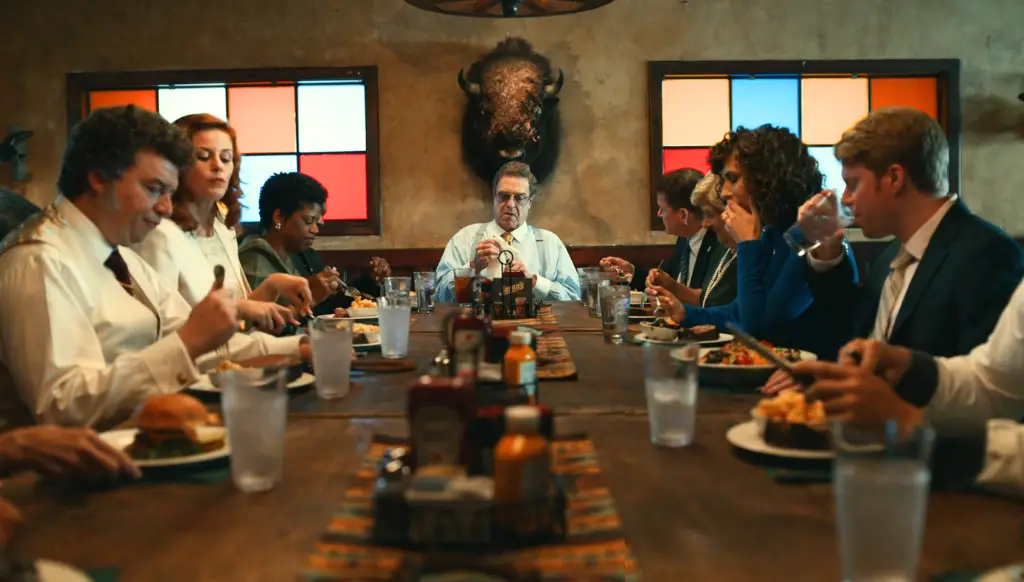 The Righteous Gemstones S1E1 Review: In the Name of Jesus, This Is Fun 1 The Righteous Gemstones S1E1 Review: "The Righteous Gemstones" featuring a Gemstones family dinner after a worship service on Pop the Channel.