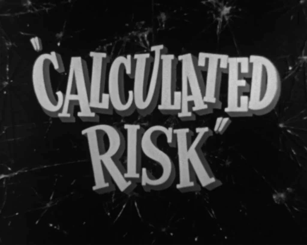 The Unexpected S1E1: "Calculated Risk" Review featuring the "Calculated Risk" title card on Pop the Channel