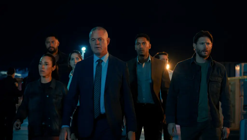 Countdown Season 1 Episode 1: "Teeth in the Bone" Review featuring the team walking to a scene, looking intense and serious on Pop the Channel.
