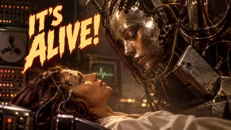 Demon Seed: We Want AI to Be Human. Until It Is. Demon Seed: We Want AI to Be Human. Until It Is. Featured Image with a computer rendition of Susan from Demon Seed and her Proteus counterpart on Pop the Channel.
