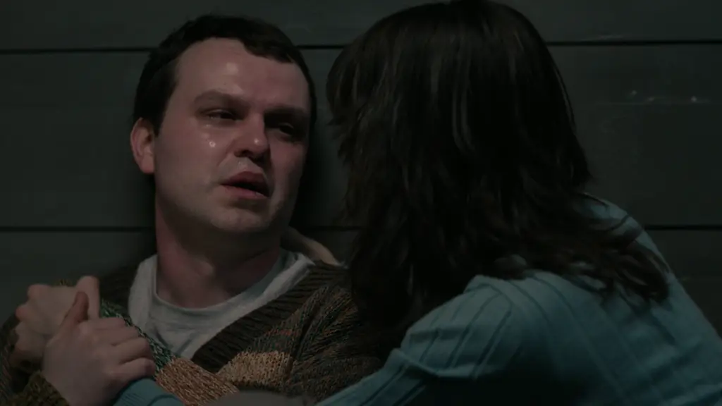 Dept. Q S1E1 Review: Morck is a Cranky Ass Bastard 7 Dept. Q Season 1 Episode 1: "Episode 1" Review featuring Merritt comforting William on Pop the Channel